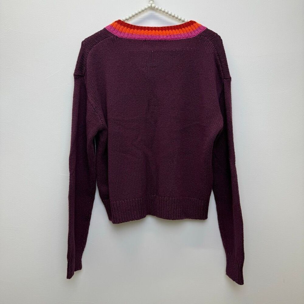 Marine Layer Slouchy V-Neck Sweater🟠 - Picture 7 of 8